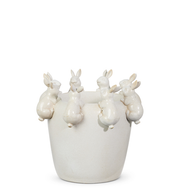 White Round Vase (2-Styles)