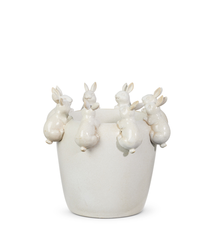 White Round Vase (2-Styles)
