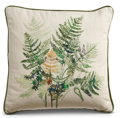 Square Wild Fern Pillow (2-Styles)