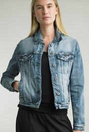 Tree of Life Denim Jacket By: Tempo Paris (2-Colors)