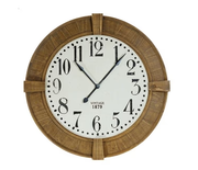 XL Round Vintage Wall Clock