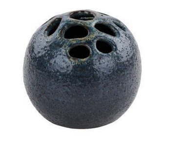 Small Pottery Floral Frog Vase (2-Colors)