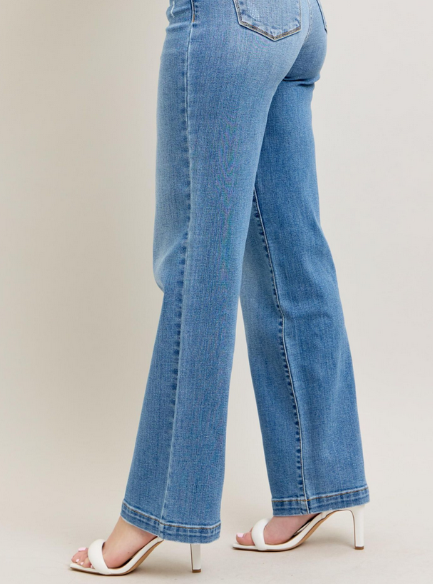 High Waist Straight Fit Jeans By: Jude Blue