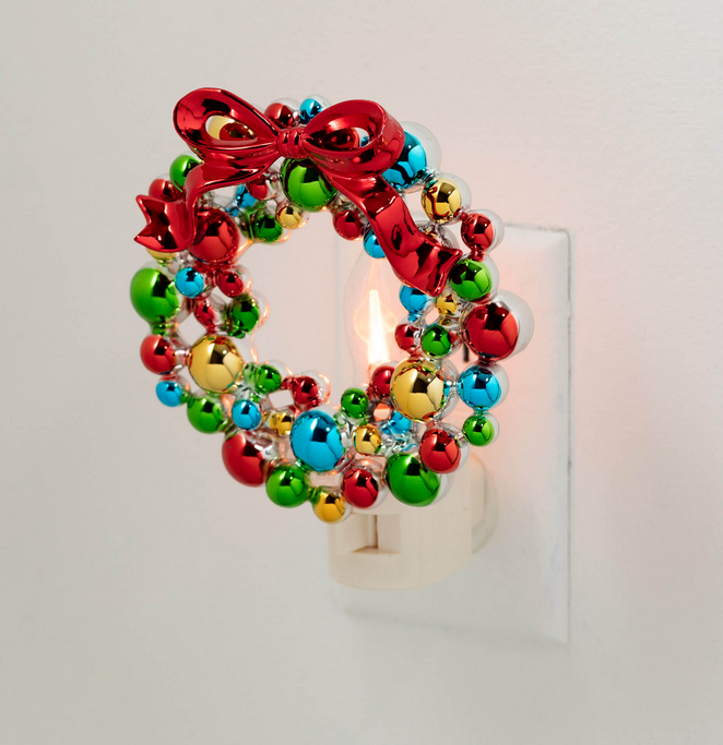Christmas Wreath Nightlight