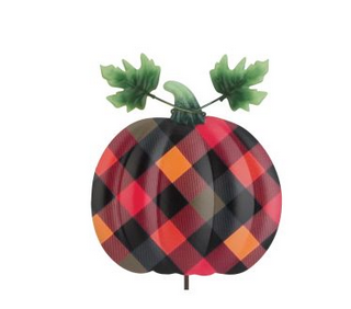 Small Pumpkin Plant Pick (3-Styles)