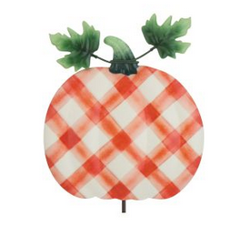 Small Pumpkin Plant Pick (3-Styles)