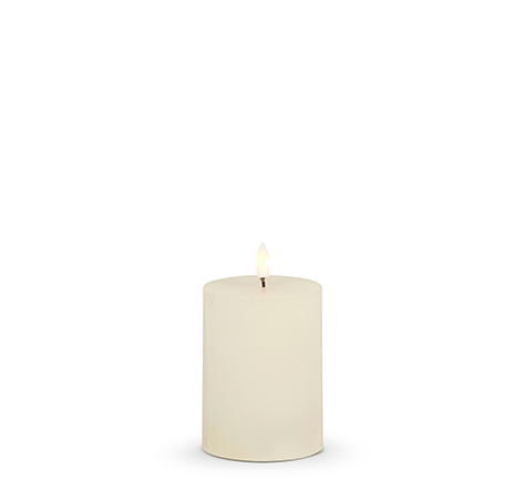 Battery Operated Pillar Candle (3-Sizes)