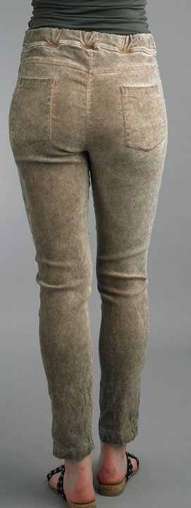 Tie Waist Suede Pants By: Tempo Paris (2-Colors)