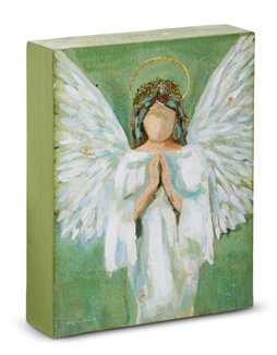 10'' Guardian Angel Block Sign (2-Styles)