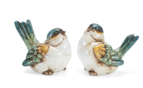 Set of 2 Blue Birds