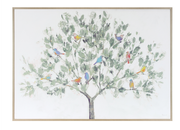 Framed Birds of a Feather Print