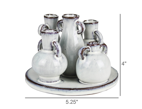 Ceramic Ginger Jar Multi Vases