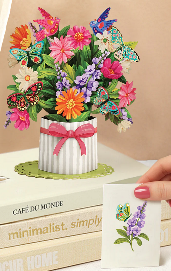 Freshcut Paper Mini Pop Up Card (4-Styles)