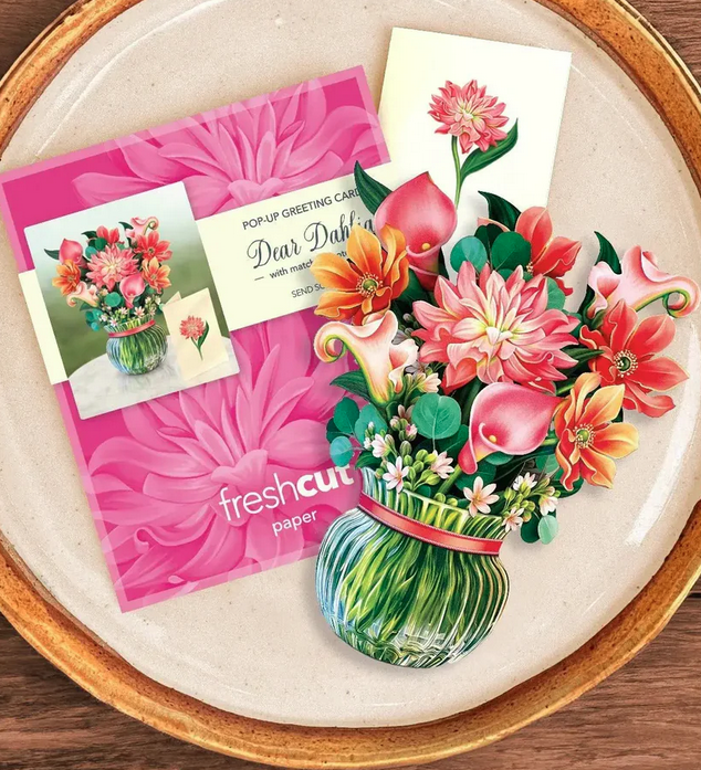 Freshcut Paper Mini Pop Up Card (4-Styles)