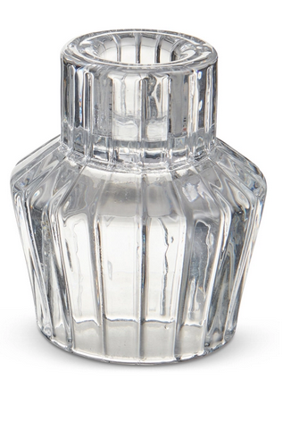 Reversible Glass 3" Vintage Candle Holder (2-Styles)