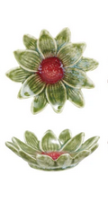 Stoneware Daisy Dish (6-Styles)