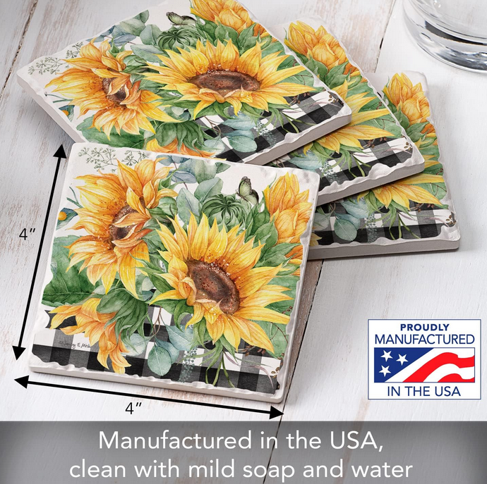 Set of 4 Thirstystone Coasters (5-Styles)