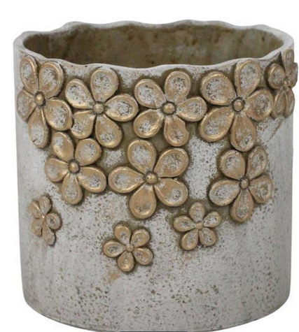 Golden Flower Petal Container (2-Sizes)