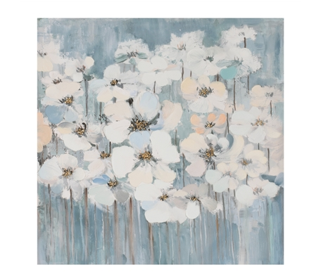 24" Square Dogwood Print