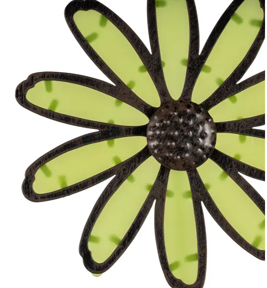 Metal Glow in the Dark Flower Yard Stake (2-Styles)