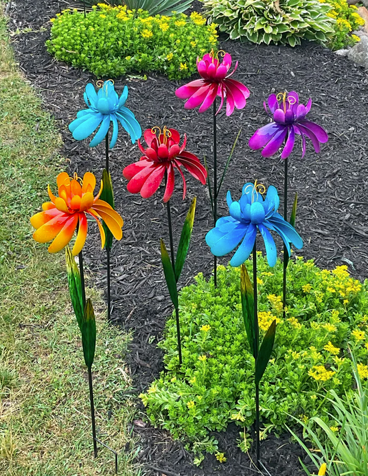 Spinning Wildflower Garden Stake (6-Colors)