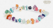 Multicolor Stone Stretch Bracelet