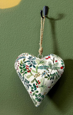 Christmas Bliss Heart Ornament (3-Sizes)
