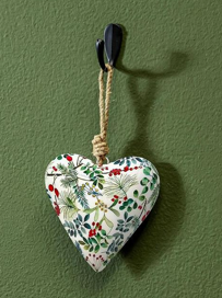 Christmas Bliss Heart Ornament (3-Sizes)