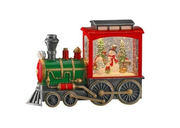 LED Snowman Express Train Snowglobe