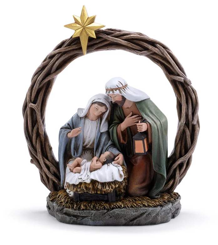 Wrapped in Grace Nativity