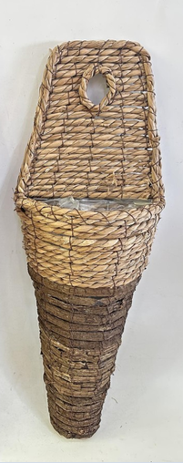 Vine Cone Wall Basket (2-Sizes)