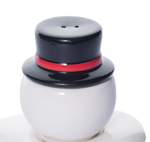 Melting Snowman Salt & Pepper Set