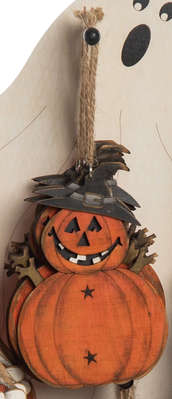 Spooky Wooden Halloween Ornament (6-Styles)