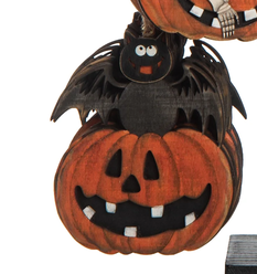 Spooky Wooden Halloween Ornament (6-Styles)