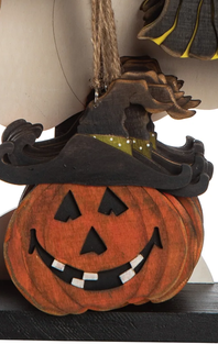 Spooky Wooden Halloween Ornament (6-Styles)