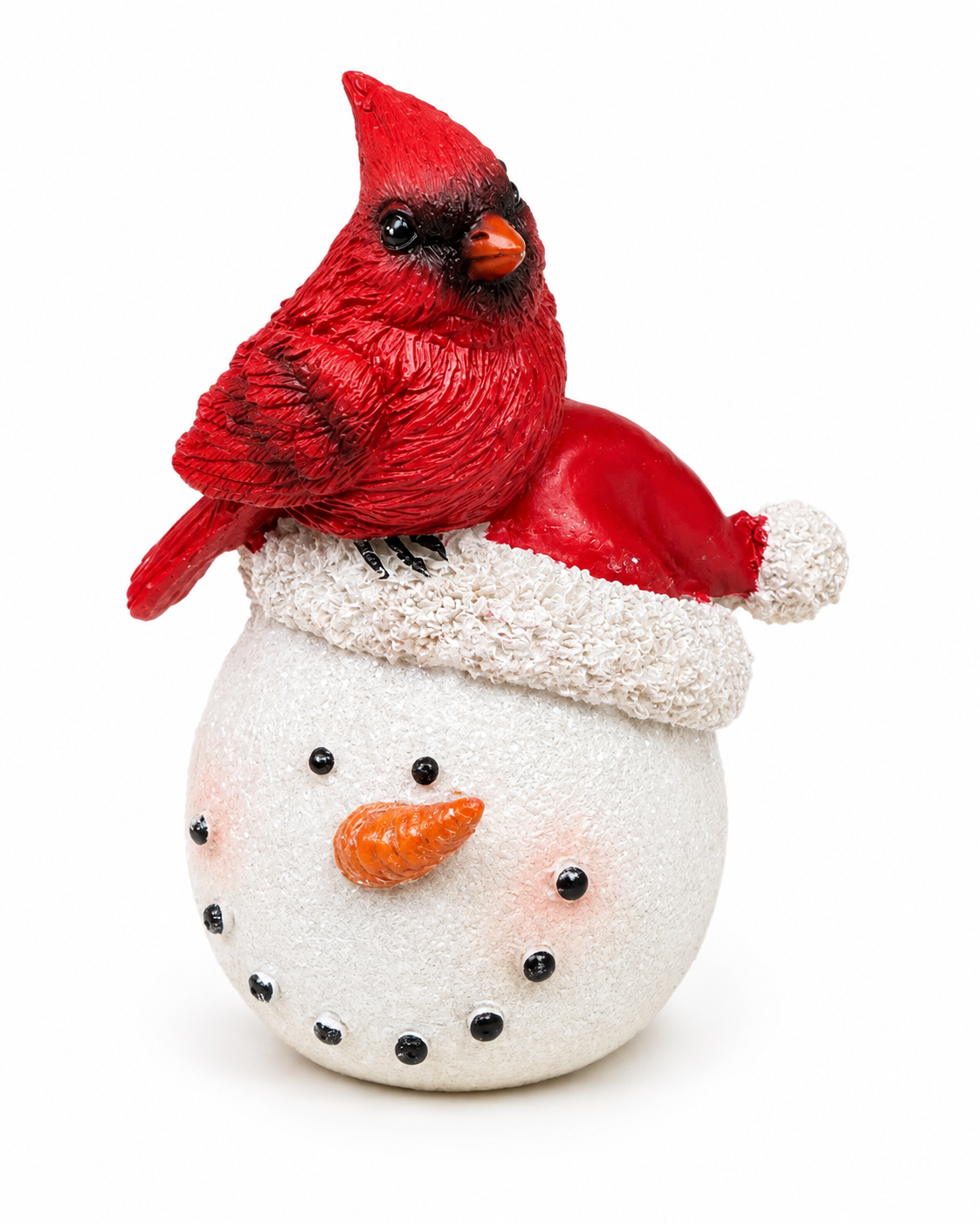 Snowman Head w/ Cardinal (3-Styles)
