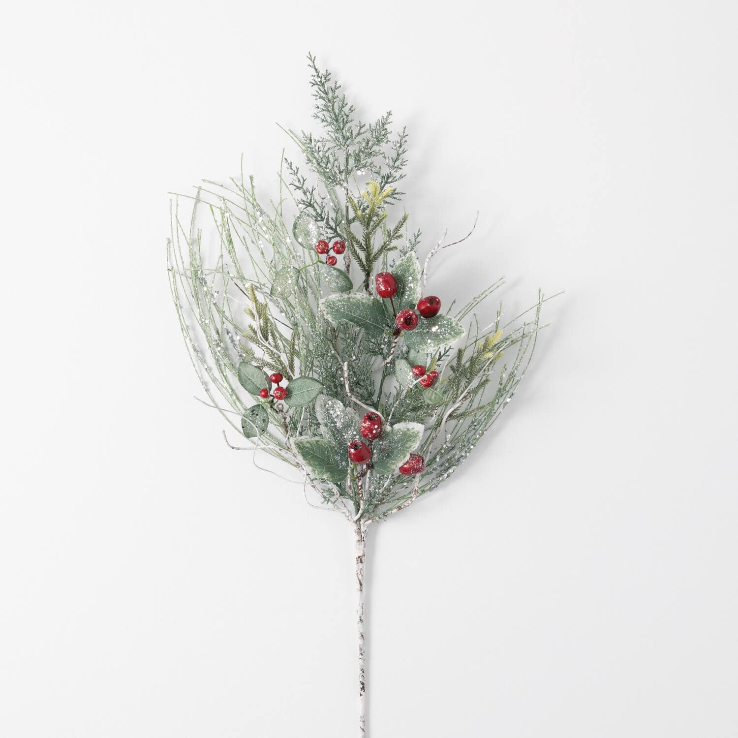 Iced Pine Crabapple Spray