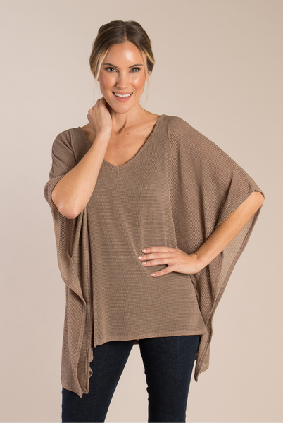 Open Knit Tunic (2-Colors)