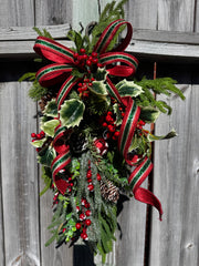 Custom Festive Christmas Teardrop