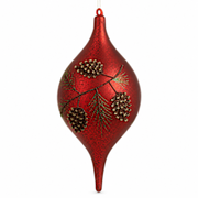 Mercury Glass Pinecone Finial Ornament
