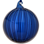 5" Midnight Blue Ball Ornament