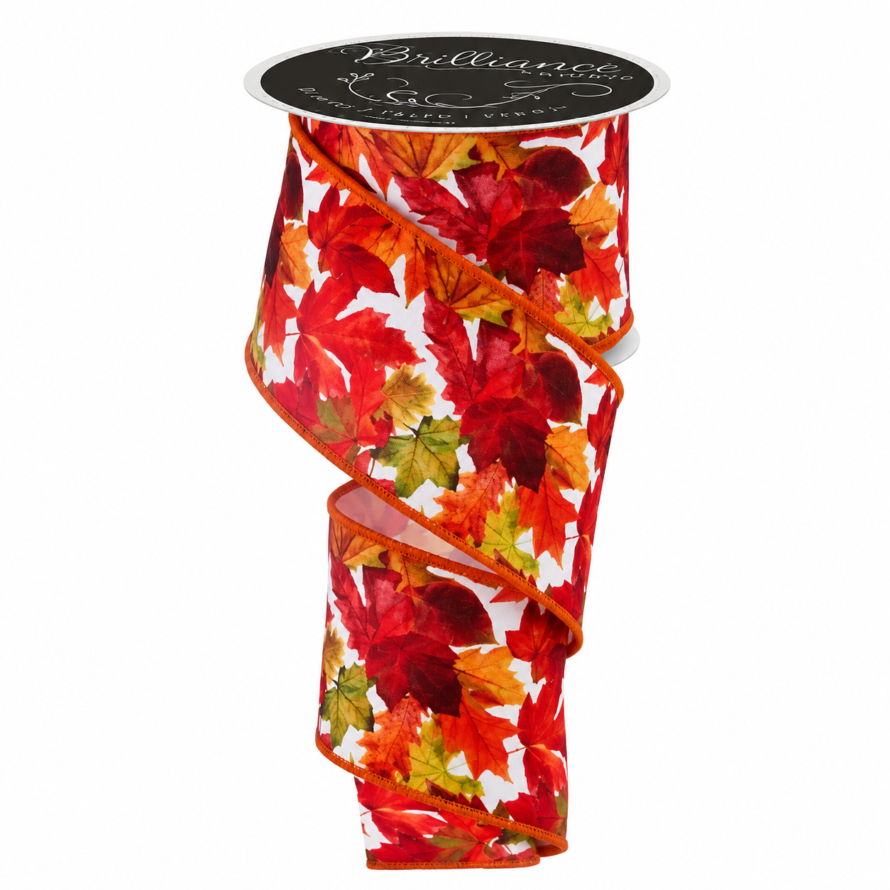 Fall Leaves Wired Ribbon (2-Sizes)
