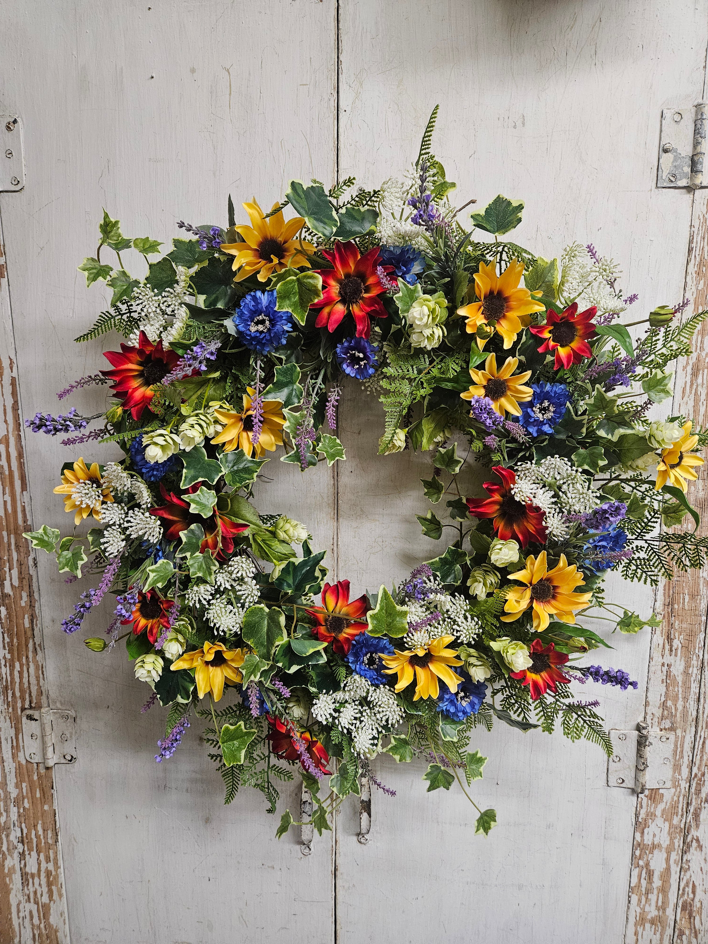 Custom Wildflower Wreath