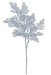 Frosted Maidenhair Spray