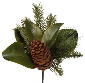 Magnolia Pinecone Pick
