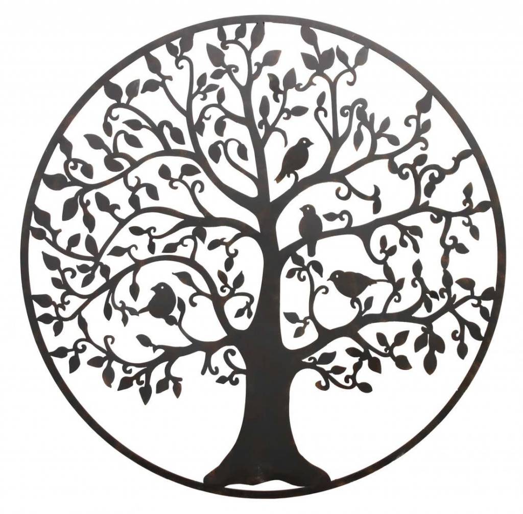 Large Round Metal Giving Tree